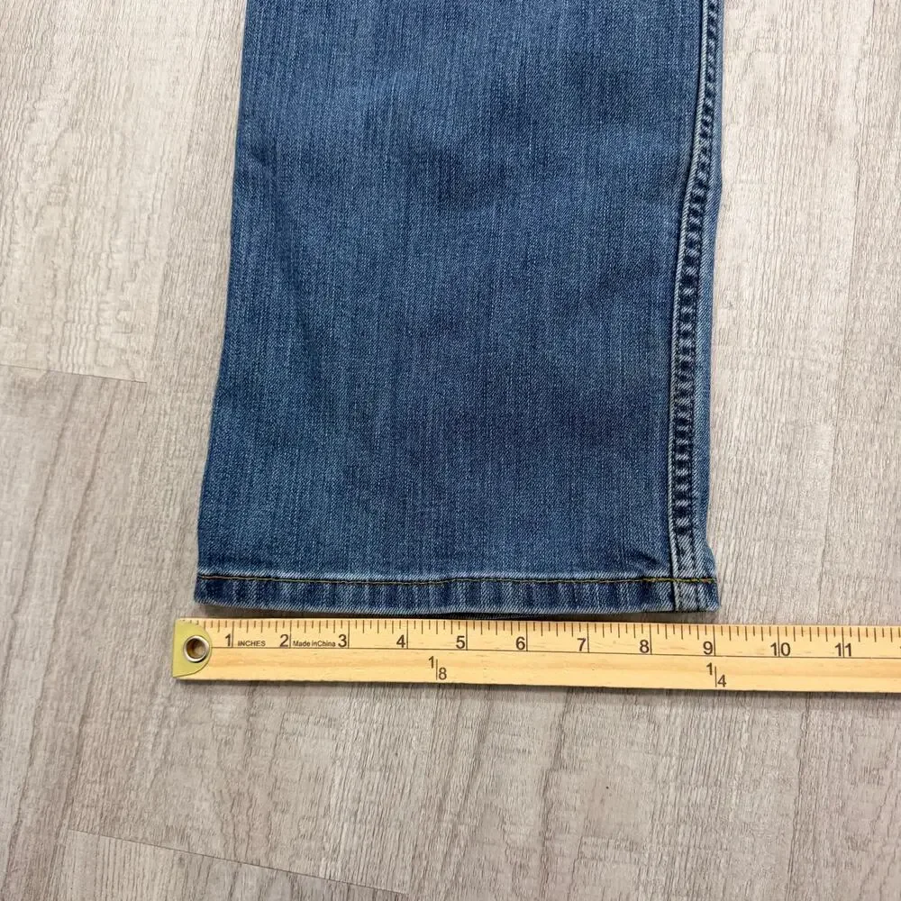 Carhartt Rugged Flex Jeans Men's 38x30 Blue Denim Workwear Work Stretch Outdoors
